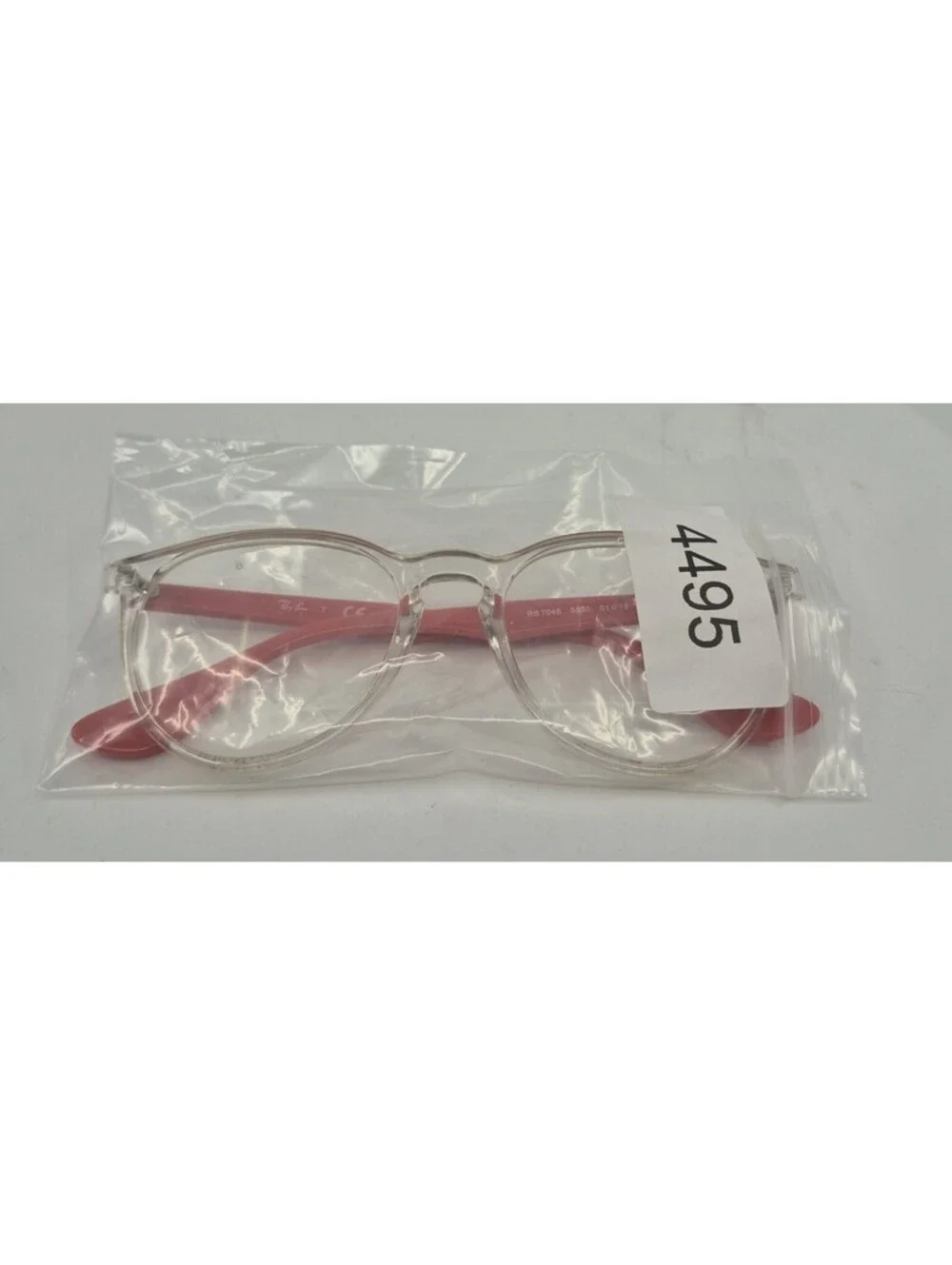 Ray-Ban RB7046 5950 Eyeglasses Clear Coral Frames ONLY 51-18-140